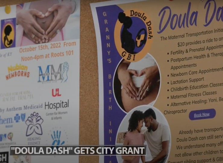 'Doula Dash' ride-sharing program grant